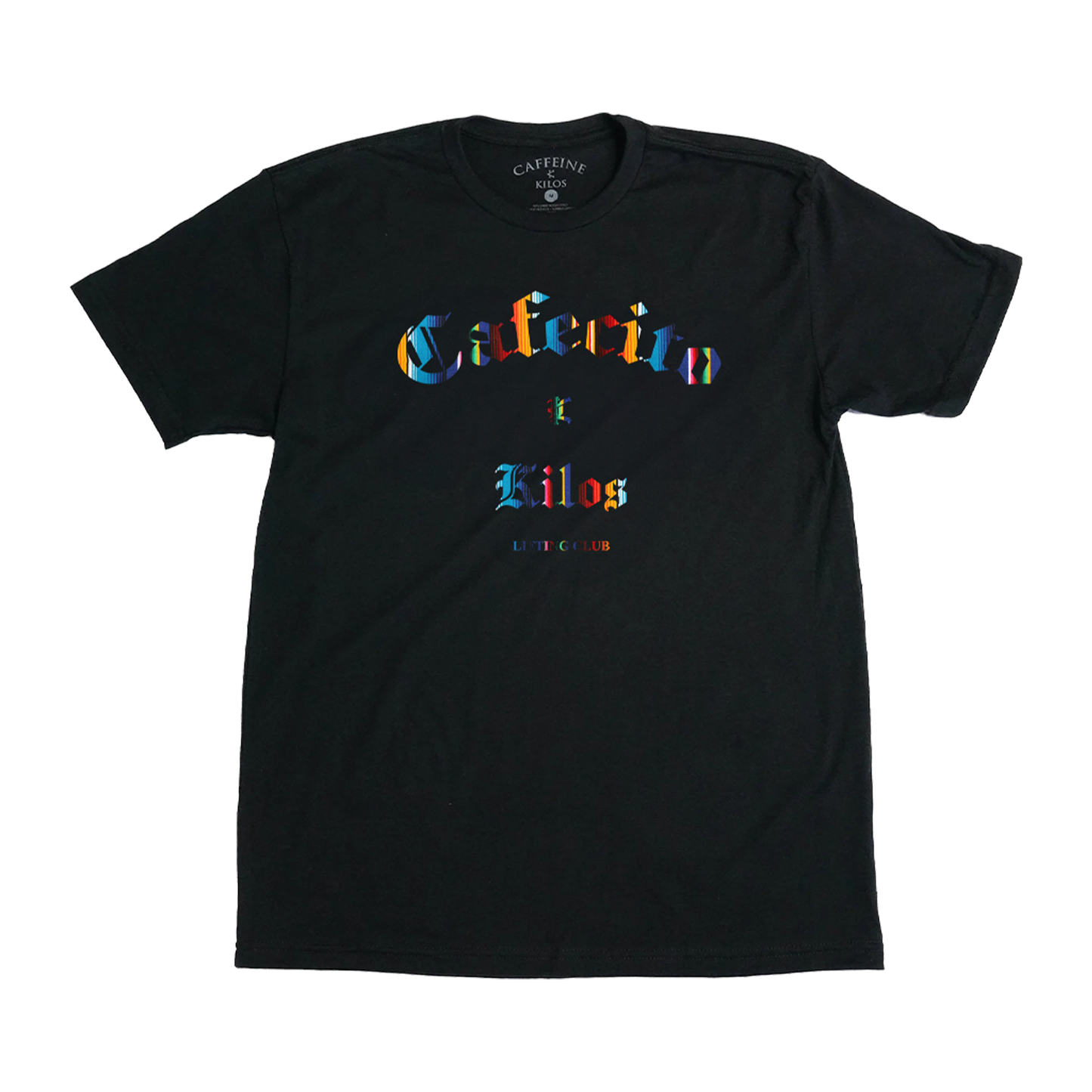 Cafecito Sarape Tee - Caffeine and Kilos Inc