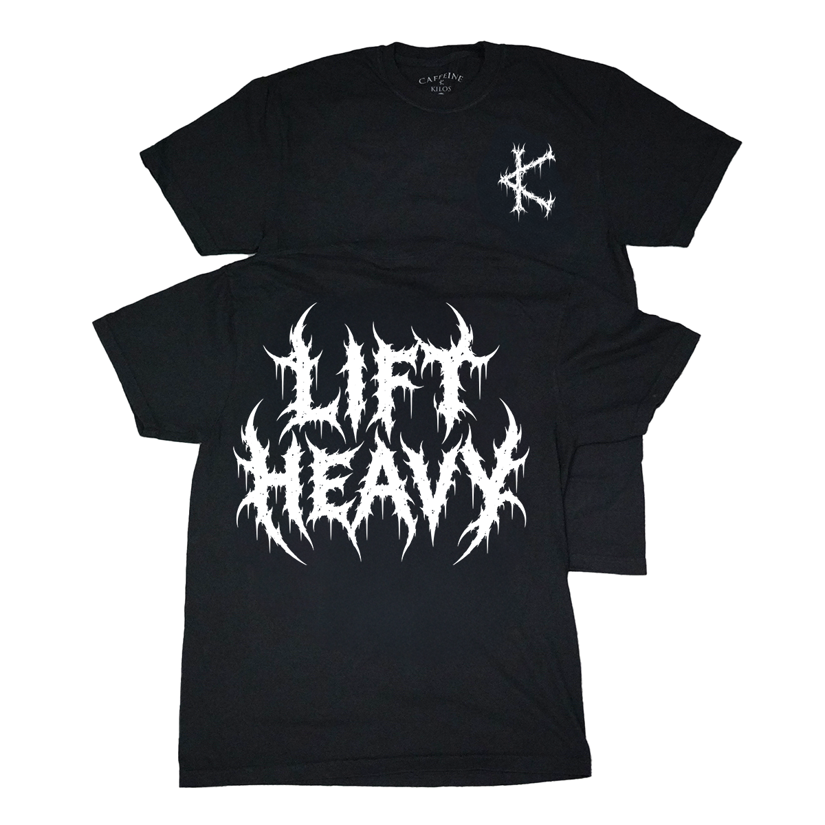 Lift Heavy Tee Black Relaxed