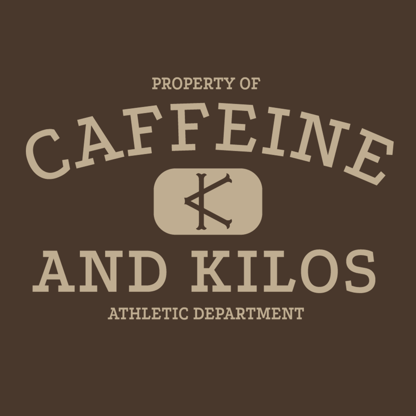 Athletic Club Tee Espresso/Cream