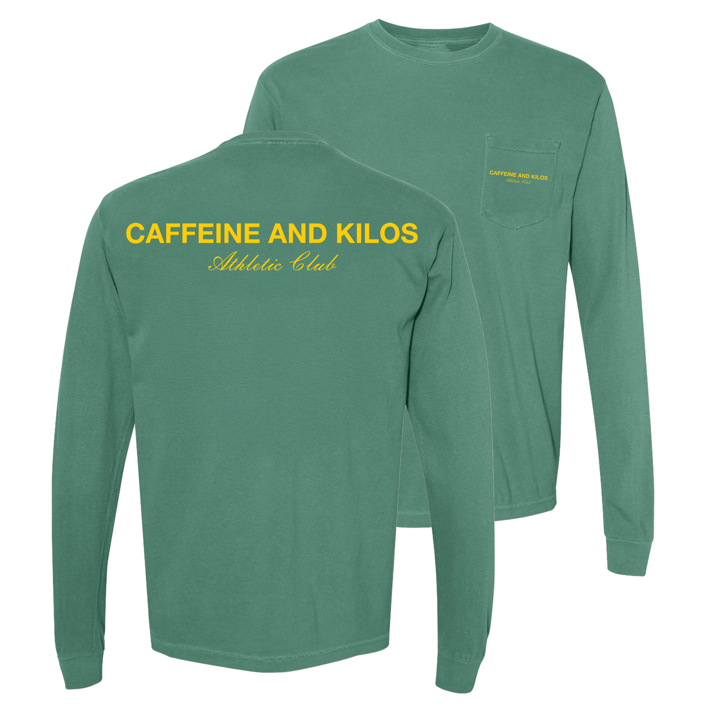 Club Kilos Long Sleeve Green/Gold Relaxed