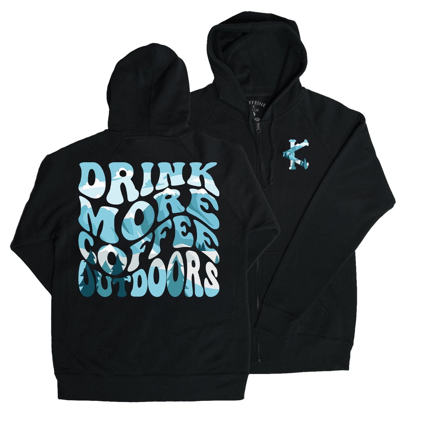 Outdoors Zip Up Hoodie