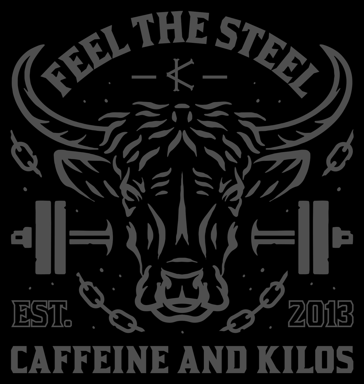 Feel the Steel Women's Crop Tank Black