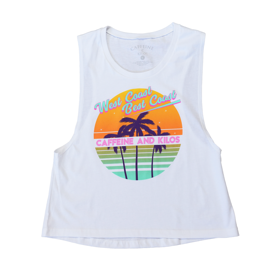 West Coast Women's Crop Tank - Outlet