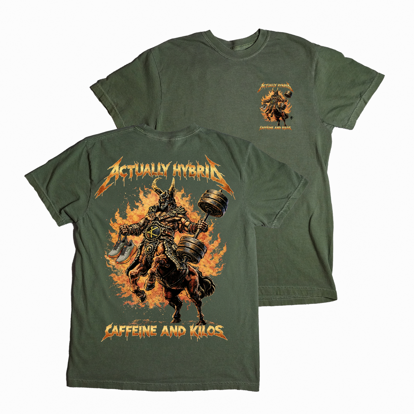 Hybrid Tee Relaxed - Caffeine and Kilos Inc