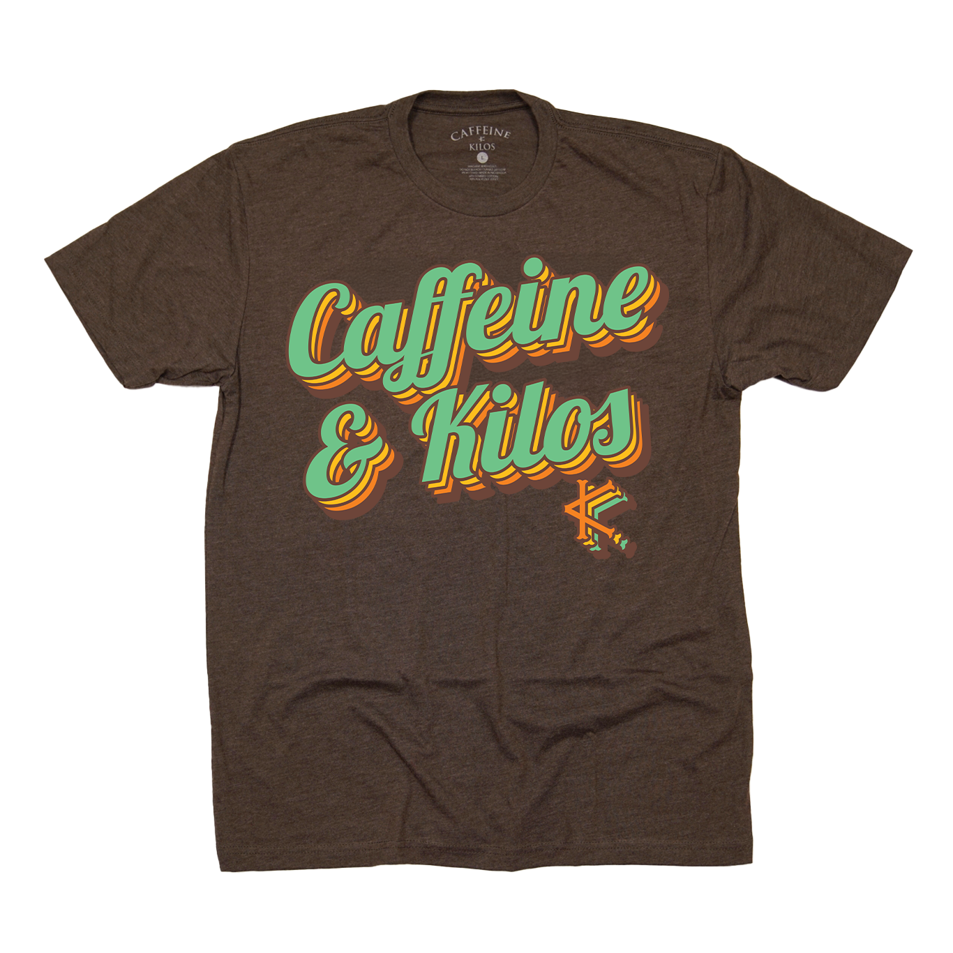 Lucky 70s Tee - Caffeine and Kilos Inc