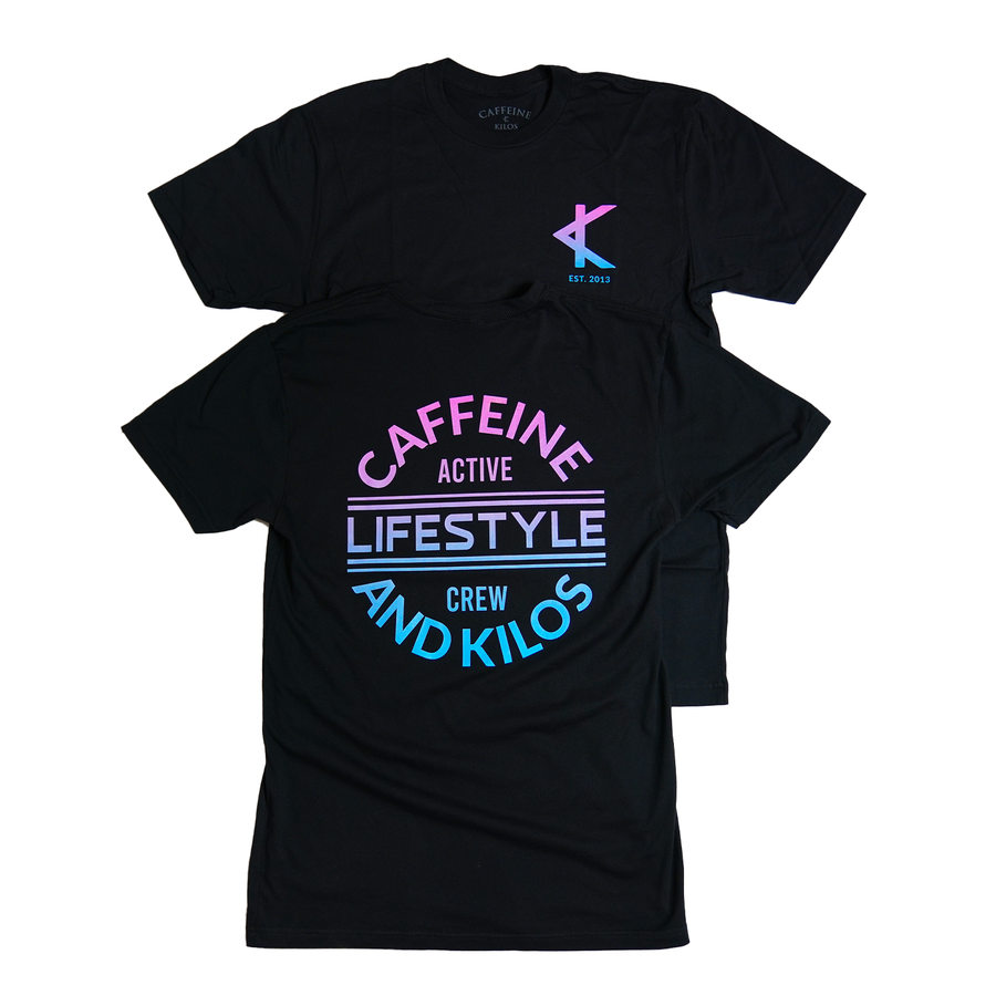 New School Tee Sunset