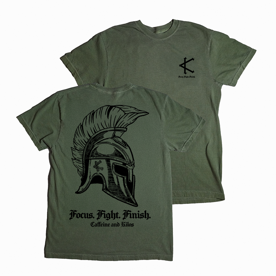 Warrior Tee Relaxed - Caffeine and Kilos Inc