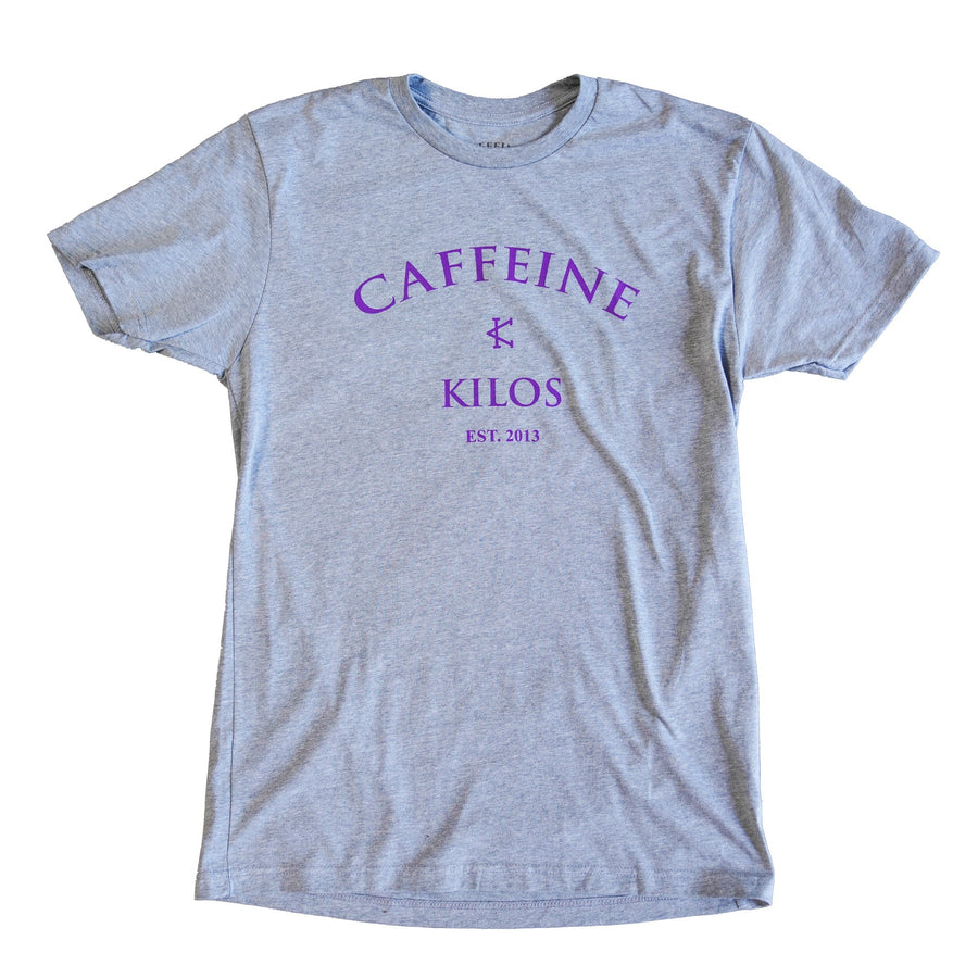 Caffeine and Kilos Inc apparel XS Purple Cobra Arch Logo