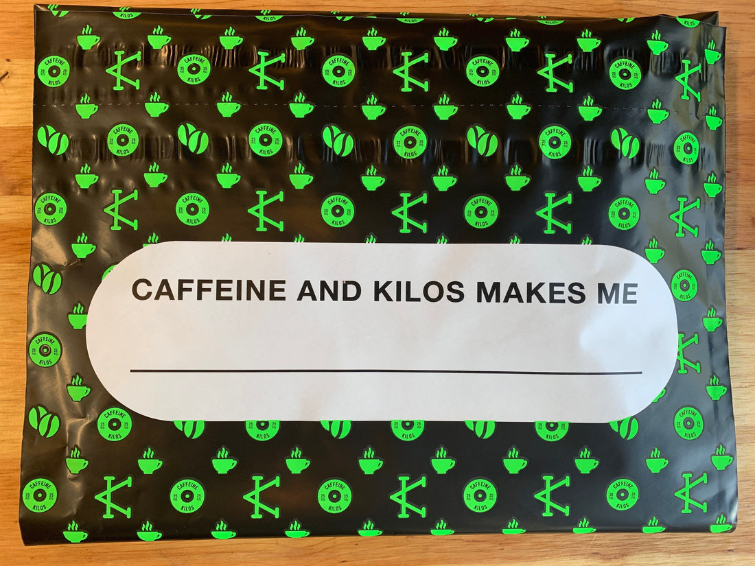 Caffeine and Kilos makes me ____________