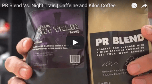 PR Blend Vs. Night Train | Caffeine and Kilos Coffee