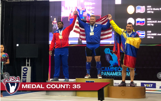 The C&K Athlete success continues at Pan Ams with Wes Kitts and D'Angelo Osorio