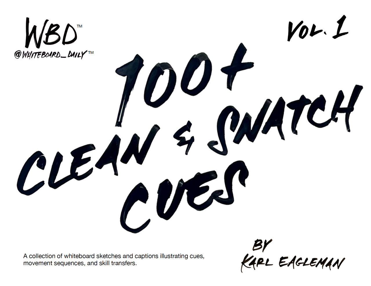 WBD eBook: 100+ Clean & Snatch Cues - Volume 1