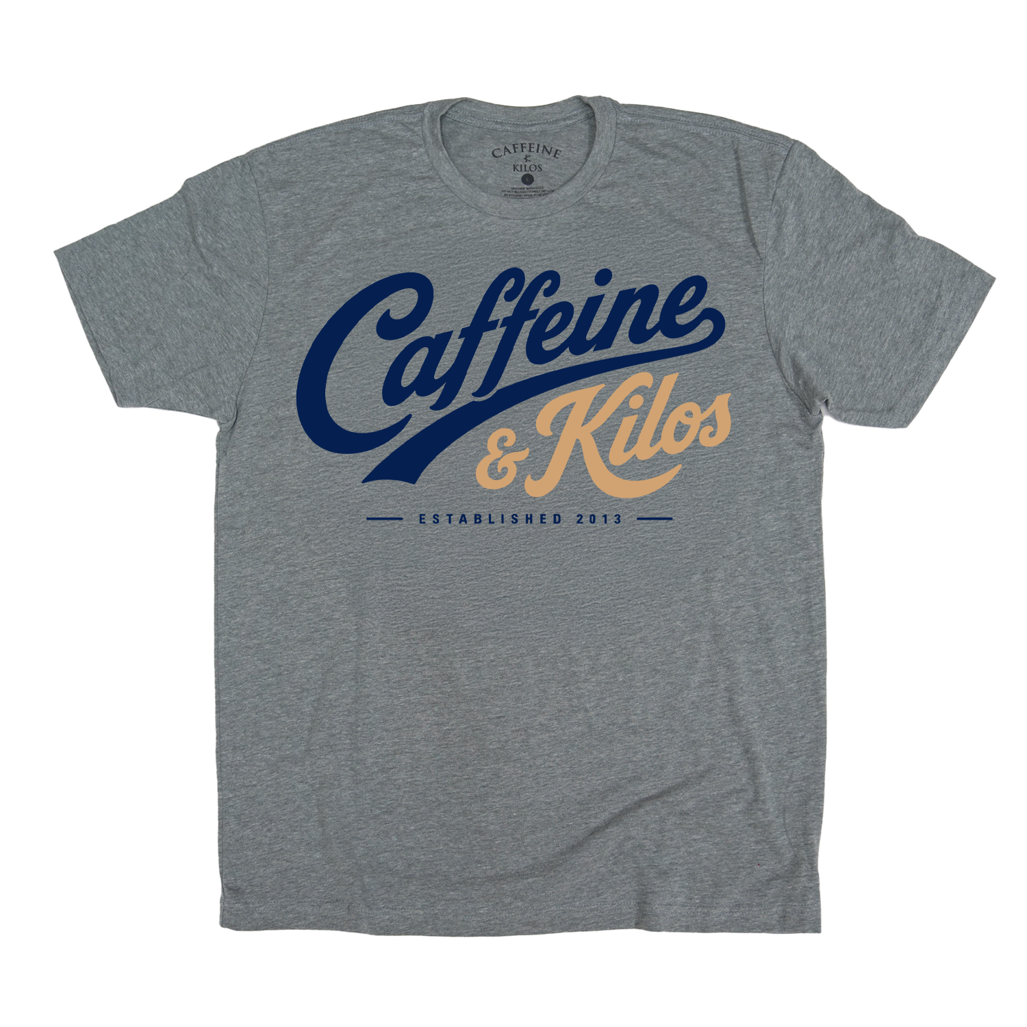 Barbell Banquent Tee - Caffeine and Kilos Inc