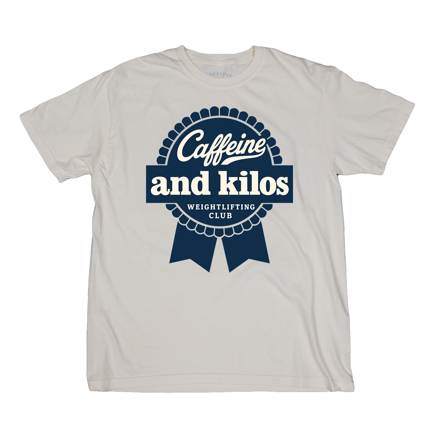 Ribbon Tee  Relaxed - Caffeine and Kilos Inc