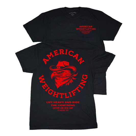 American Weightlifting Tee Bred Relaxed