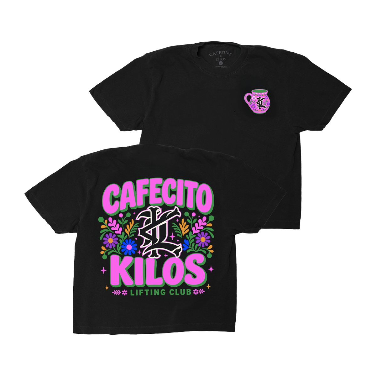 Cafecito Crop Tee | CK x Latina Lifters