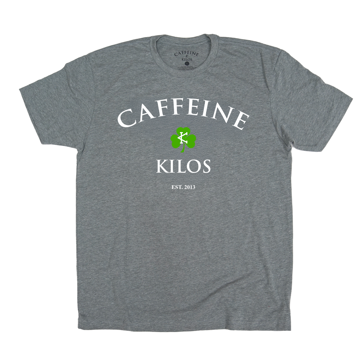 Arch Logo Clover Tee - Caffeine and Kilos Inc