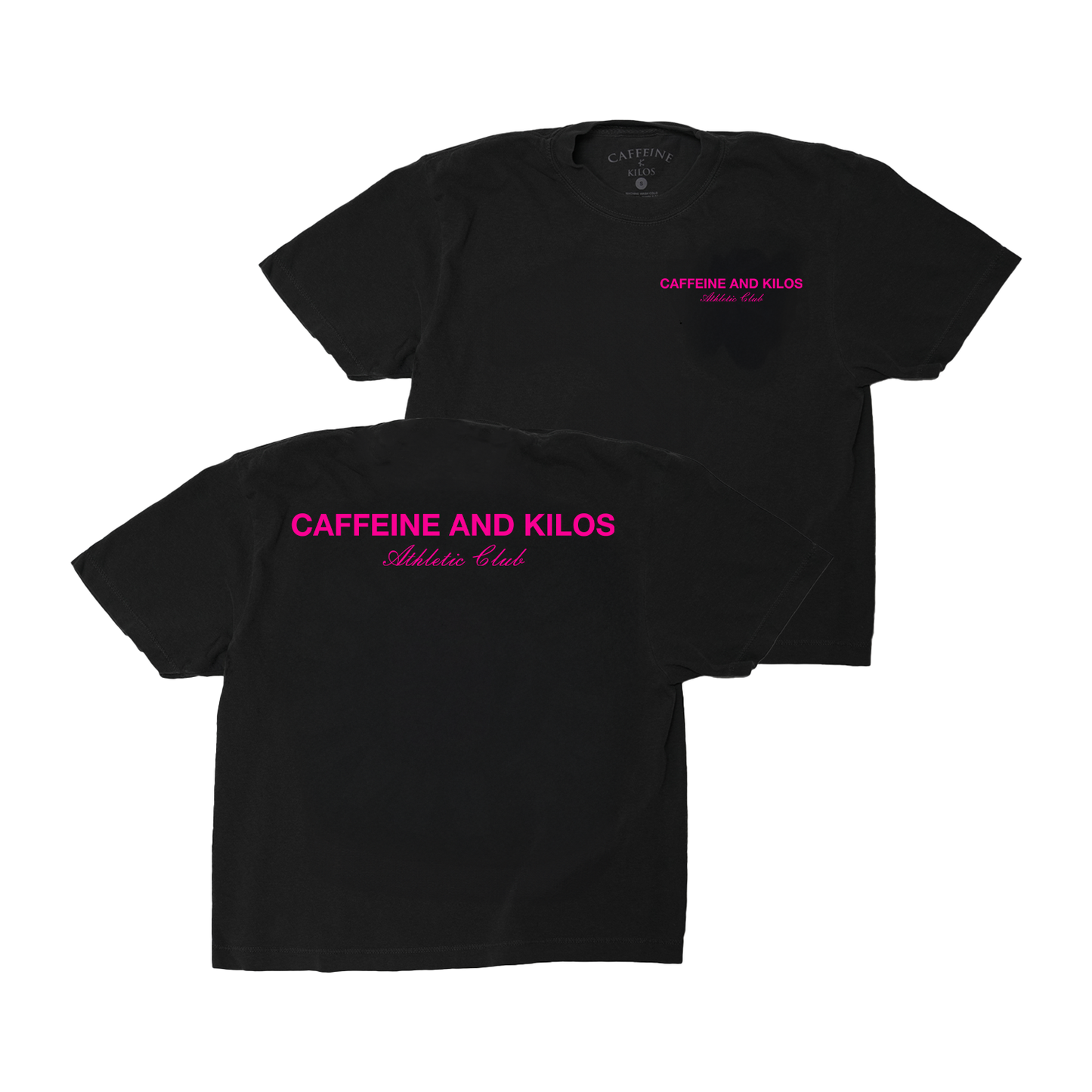 Club Kilos Crop Black/Pink Relaxed