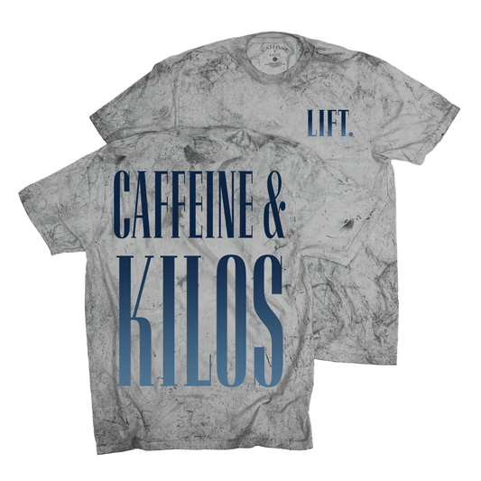 Grit Tee Tie Dye Gradient Navy Relaxed