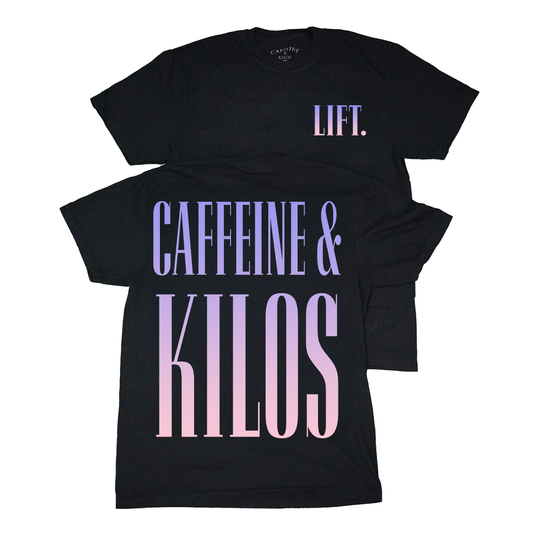 Grit Tee Spring Sunset Relaxed - Caffeine and Kilos Inc