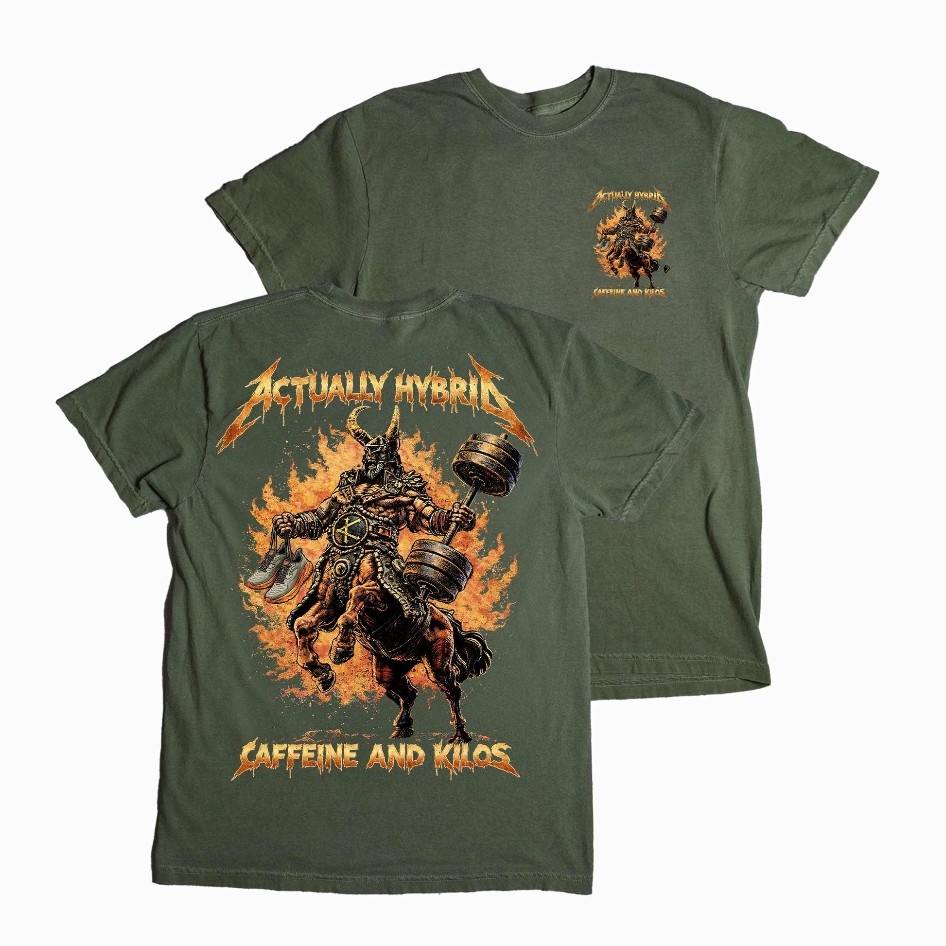 Hybrid Tee Relaxed - Caffeine and Kilos Inc