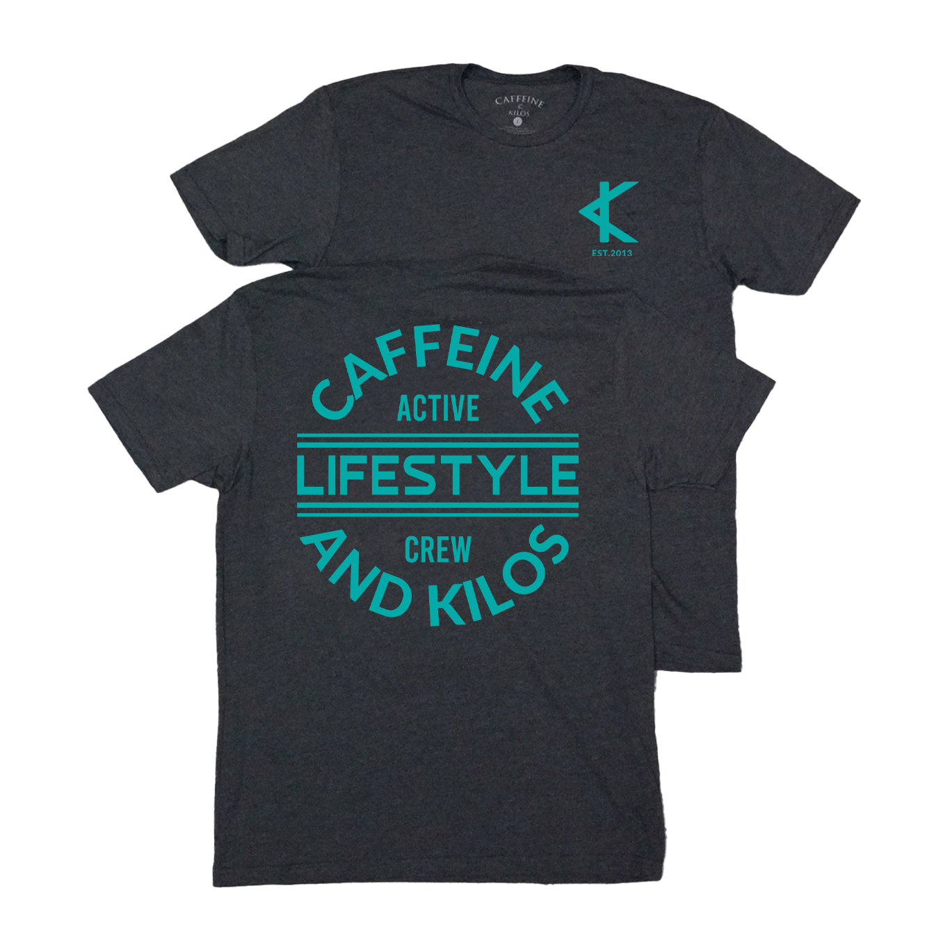 New School Tee Teal