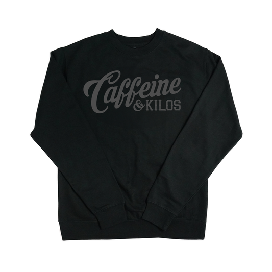 Script Logo Crewneck Smoke