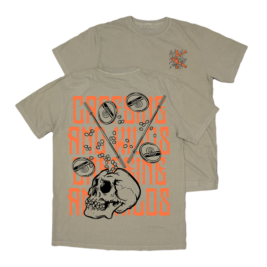 Skull Crusher Tee Khaki Relaxed