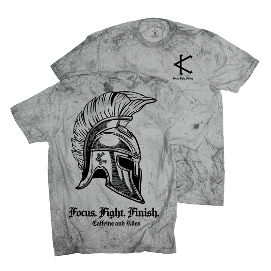 Warrior Tee Smoke Relaxed - Caffeine and Kilos Inc