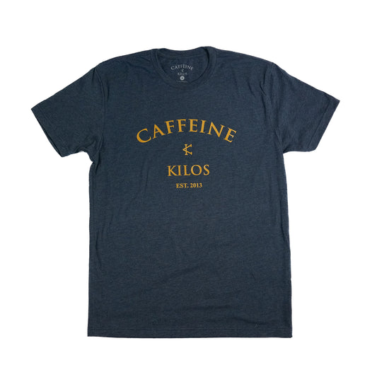 Arch Logo Tee Navy Gold- Outlet