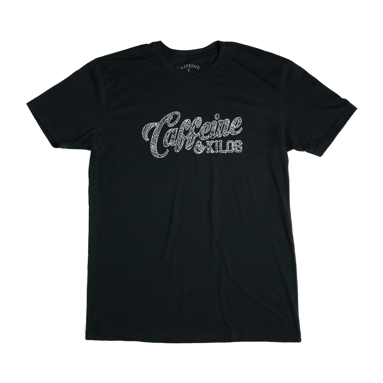 Script Logo Tee Black Paisley