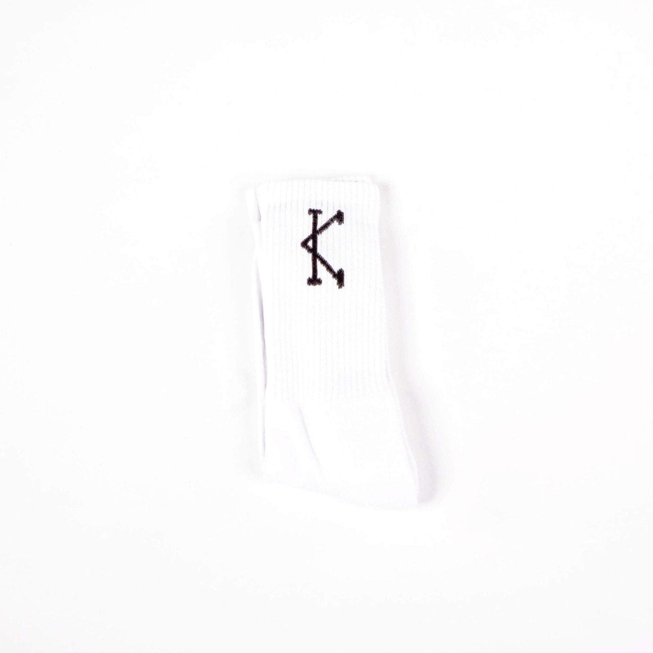 Caffeine and Kilos Inc Accessories Medium / 1 Pair Athlete Sock 2.0 White