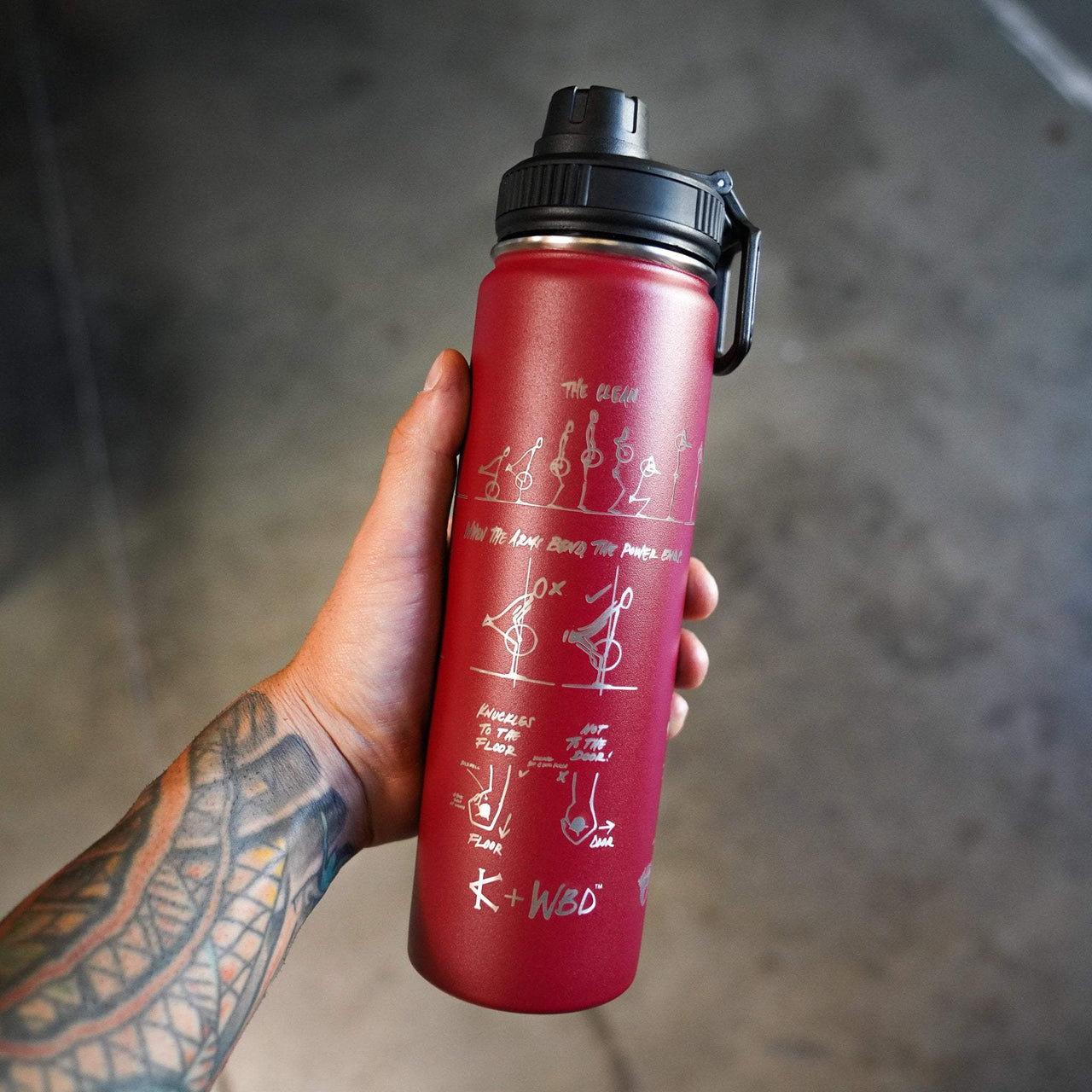 Caffeine and Kilos Inc Accessories WBD X CK Insulated Bottle (2 Colors)