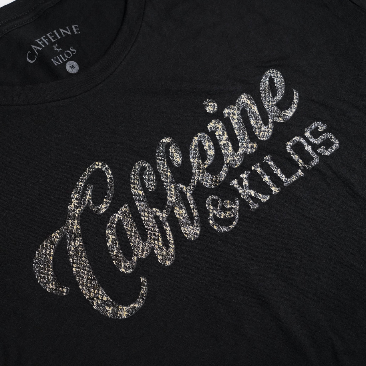 Caffeine and Kilos Inc Apparel & Accessories Snake Bite Crop Tee ( LIMITED EDITION)
