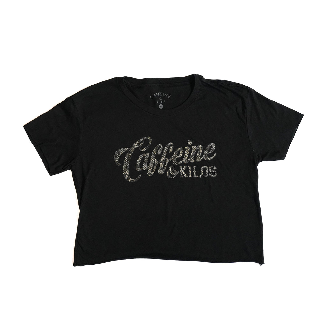 Caffeine and Kilos Inc Apparel & Accessories XS Snake Bite Crop Tee ( LIMITED EDITION)