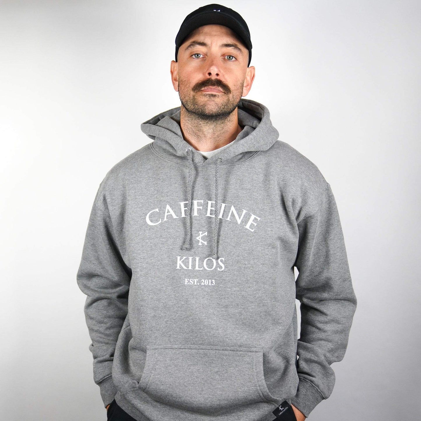 Caffeine and Kilos Inc apparel Arch Logo Hoodie (2 options)