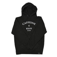 Thumbnail for Caffeine and Kilos Inc apparel BLACK / S Arch Logo Hoodie