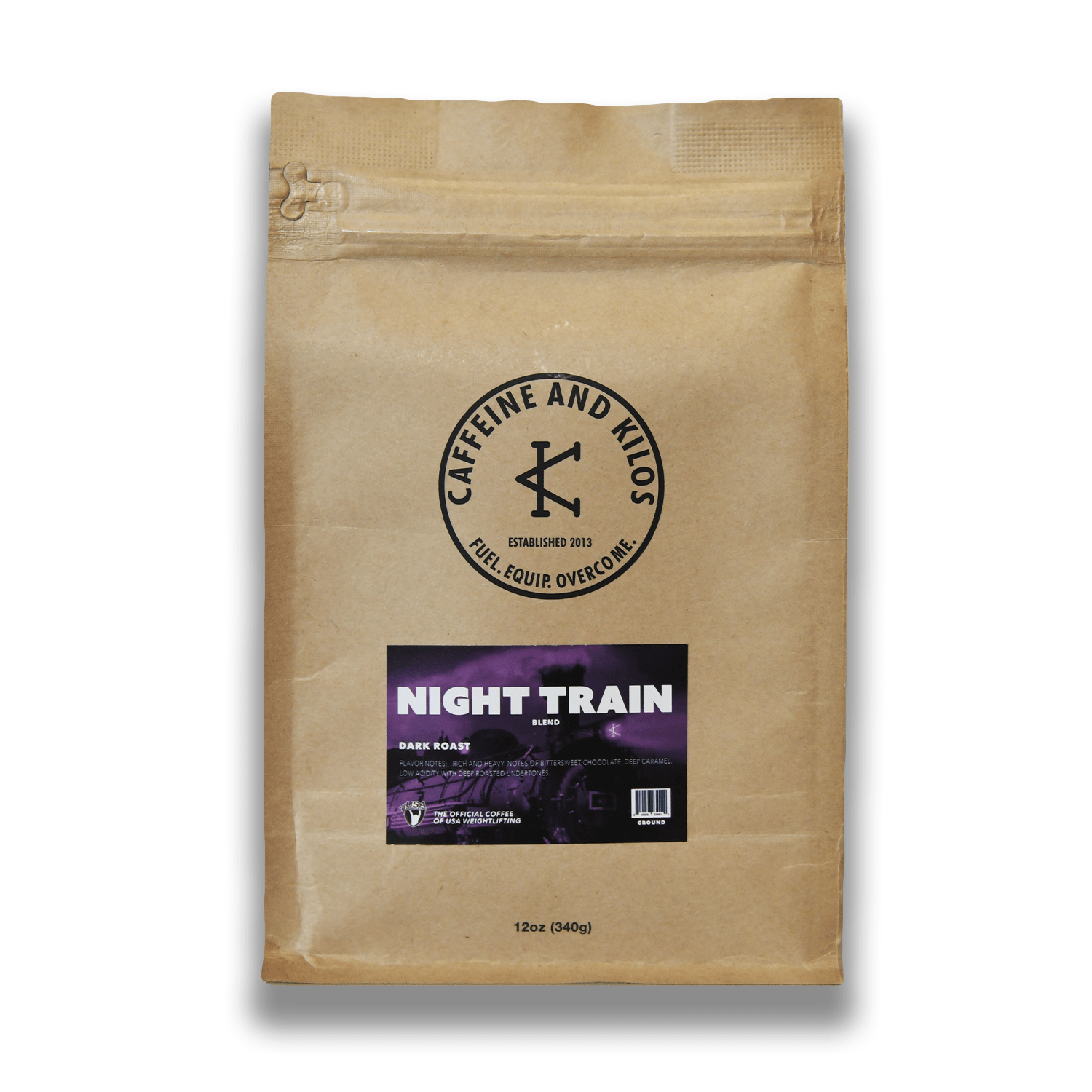 Caffeine and Kilos Inc Consumables Whole Bean Night Train Blend