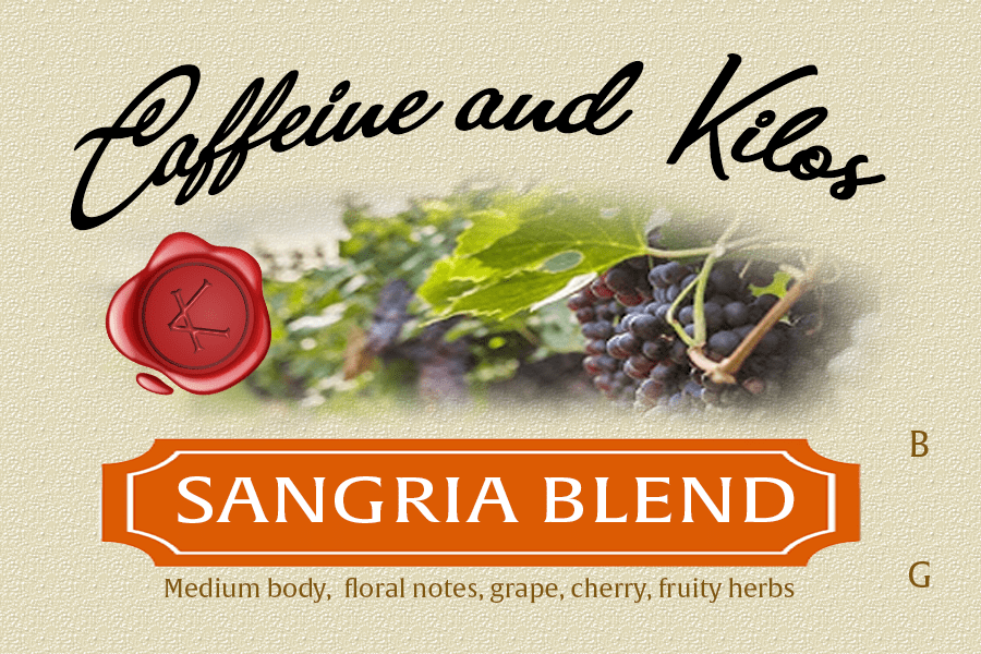 Caffeine and Kilos Inc Consumables Whole Bean Sangria Blend